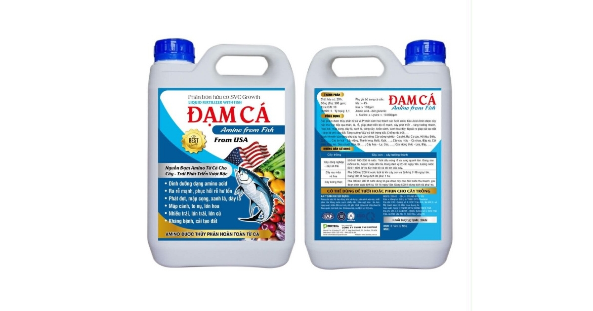 Amino Acid thủy phân đạm cá