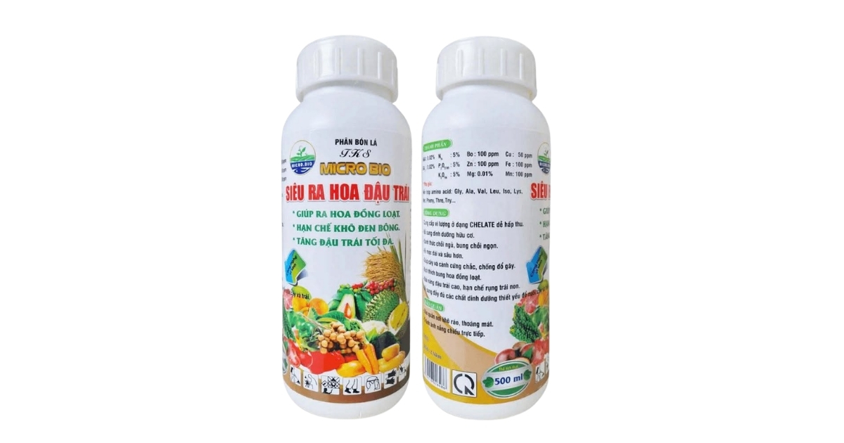 Microbio Siêu ra hoa đậu trái