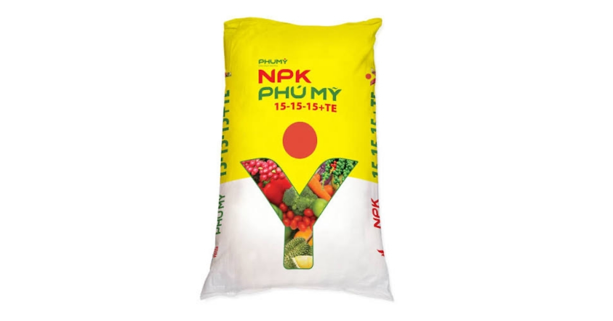 NPK Phú Mỹ 15-15-15 + TE