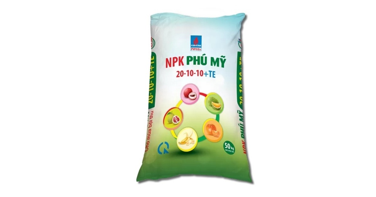 NPK Phú Mỹ 20-10-10 + TE
