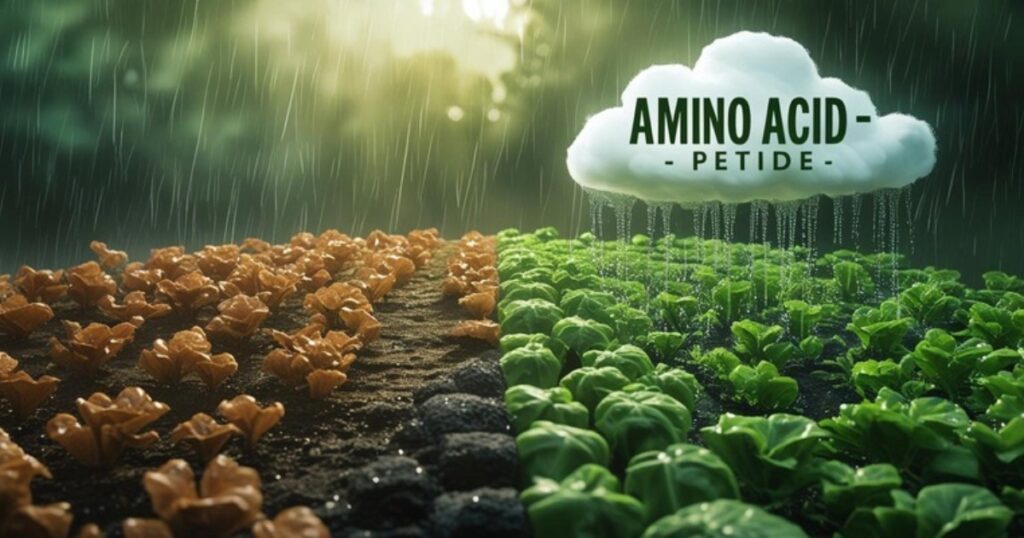 Acid amin – Peptide Giúp cây phục hồi nhanh và phát triển bền
