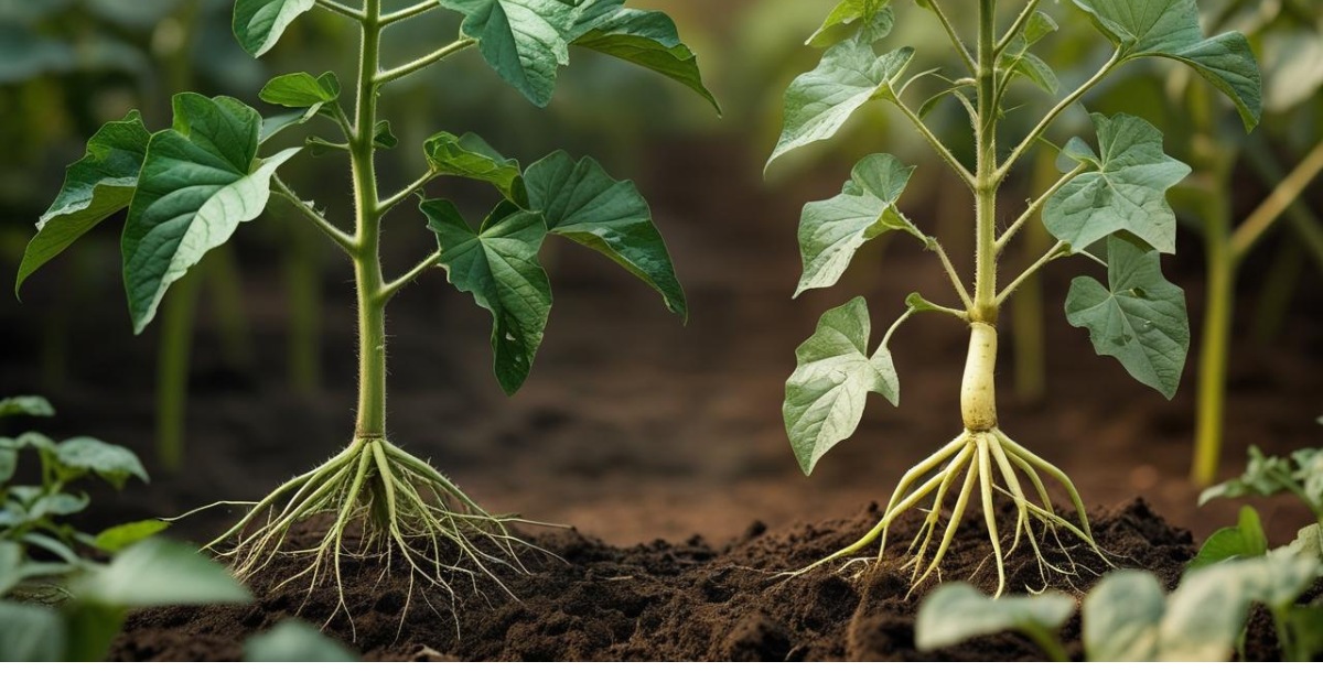 Cách phối phân cho giai đoạn phát triển sinh khối (10–25 ngày) cho dưa lưới trồng nhà màng