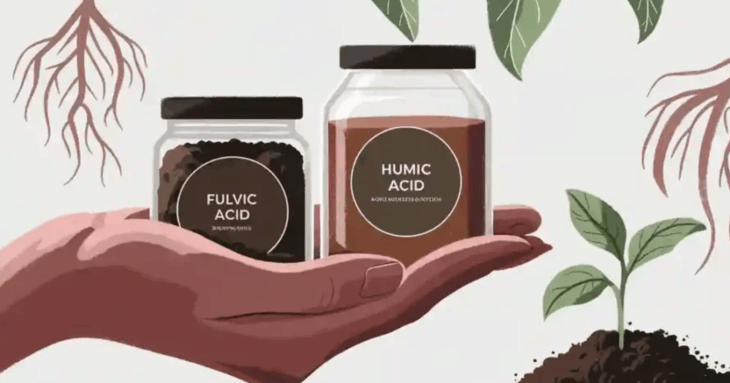 Sự khác nhau giữa acid humic và acid fulvic