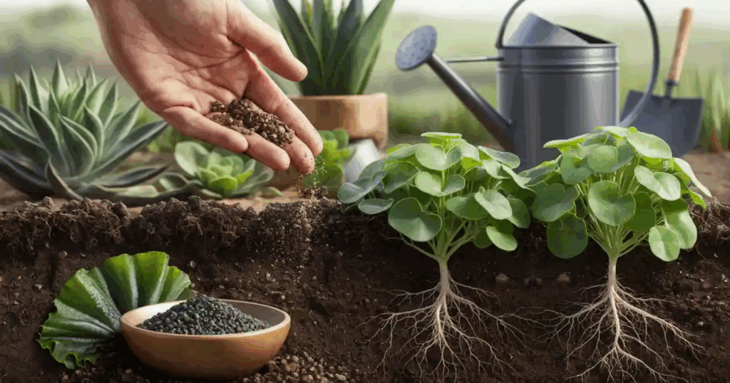 Ứng dụng Humic acid cho cây ăn trái giúp hồi phục đất sau thu hoạch
