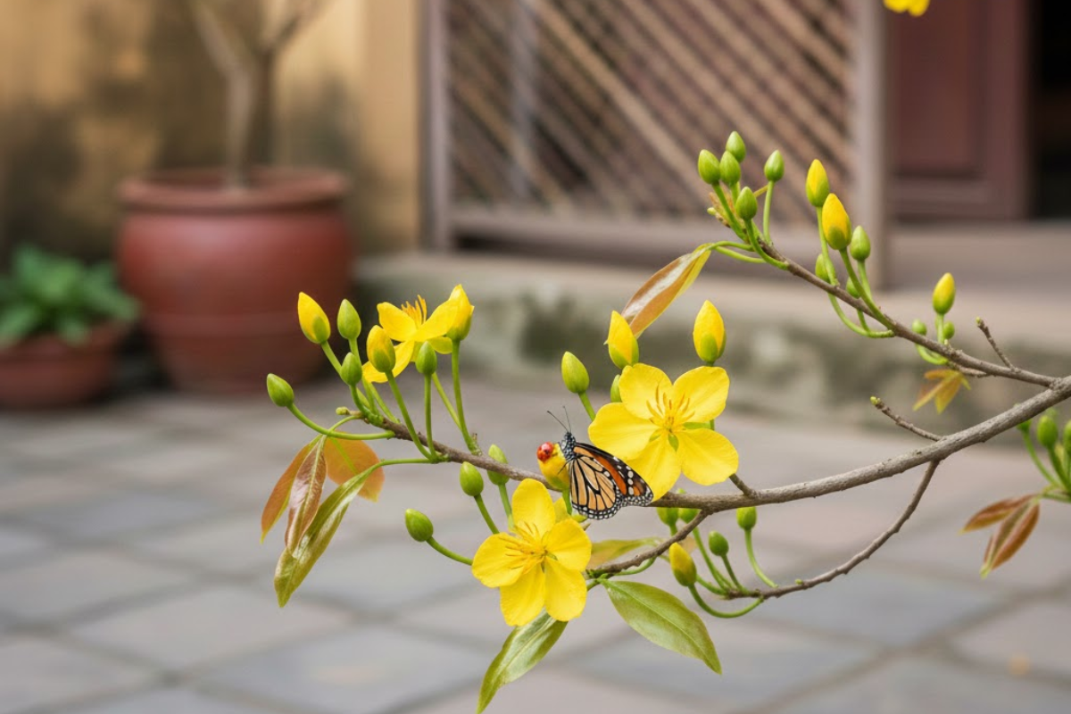 Các yếu tố chi phối tốc độ phát triển nụ mai