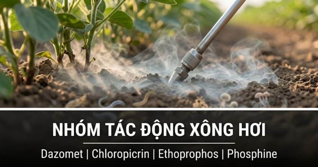 Thuốc trừ sâu nhóm tác động xông hơi