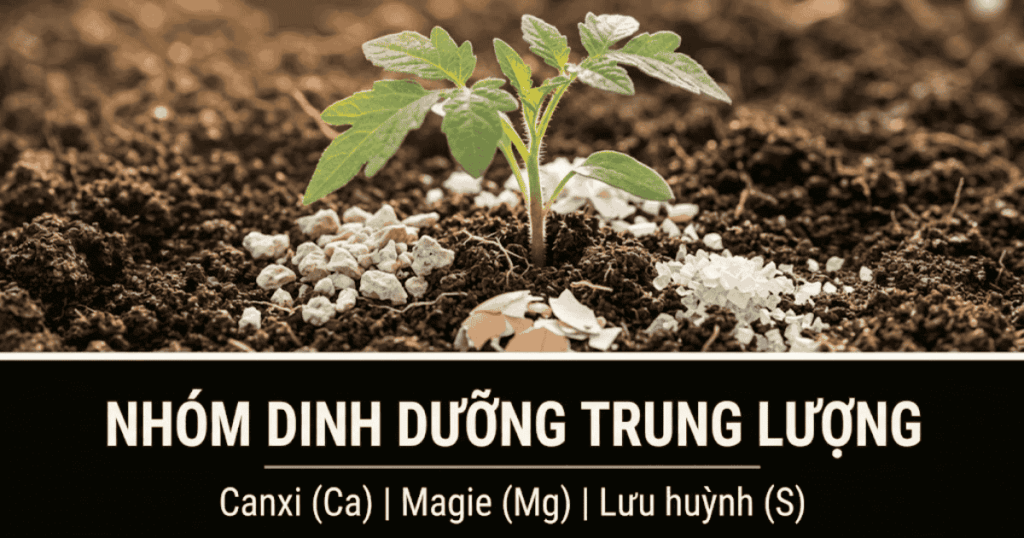 Nhóm Dinh dưỡng Trung lượng